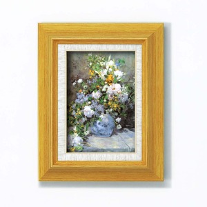 ルノワール名画額サム　「花瓶の花」 - 拡大画像