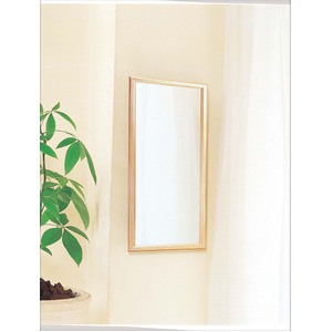 ウォールミラー/全身姿見鏡 【壁掛け用 大】 フレーム:シャンパンゴールド 壁掛けひも付き 日本製 商品写真2