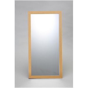 ウォールミラー/全身姿見鏡 【壁掛け用】 L2 木製フレーム 壁掛けひも付き 日本製 ナチュラル 商品画像