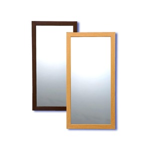 ウォールミラー/全身姿見鏡 【壁掛け用】 L2 木製フレーム 壁掛けひも付き 日本製 ナチュラル 商品写真2