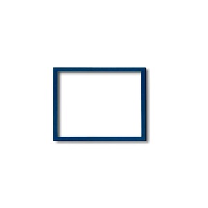 デッサン額縁/フレーム 【インチサイズ 254×203mm】 ブルー(青) 壁掛けひも/アクリル付き 化粧箱入り 5767 商品画像