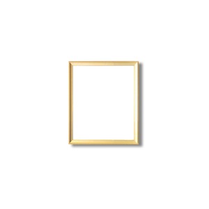 デッサン額縁/フレーム 【インチサイズ 254×203mm】 ゴールド 壁掛けひも付き 化粧箱入り 5003 商品画像