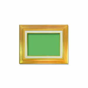 【油額】油絵額・キャンバス額・金の油絵額・銀の油絵額　■7711 F3号(273×220mm)「ゴールド」 商品画像