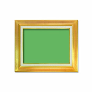 【油額】油絵額・キャンバス額・金の油絵額・銀の油絵額　■M6号(410×242mm)「ゴールド」 商品画像