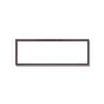 【長方形額】木製額　縦横兼用額　カラー4色展開　■カラー長方形額(500×150mm)	ブラウン