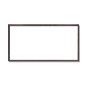 【長方形額】木製額　縦横兼用額　カラー4色展開　■カラー長方形額(600×300mm)	ブラウン