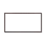【長方形額】木製額　縦横兼用額　カラー4色展開　■カラー長方形額(600×300mm)	ブラウン