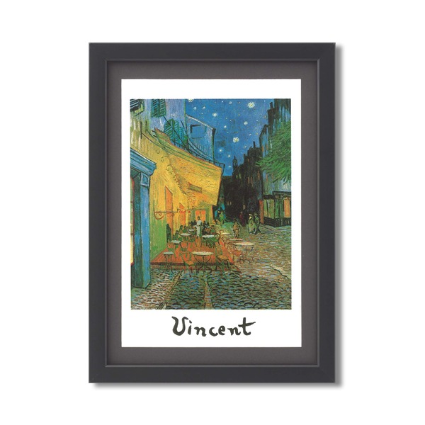 フィンセント・ウィレム・ファン・ゴッホ（Vincent Willem van Gogh）ポスター額装品 ■ゴッホ額装「夜のカフェテラス」【メーカー直送】
