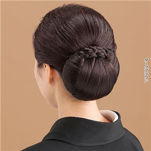 お買得ヘアピース よこ ブラック