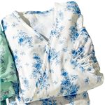 2重ガーゼの湯上りワンピース 【オフホワイト 5L ： 5L】