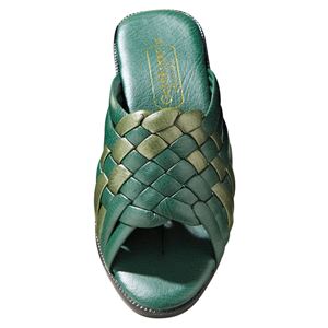 Gold Roman クロスメッシュサンダル 【グリーン M ： M（23.0cm）】