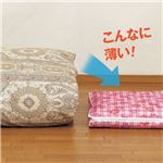 (まとめ) 羽毛布団収納袋 【1： シングル】【×2セット】