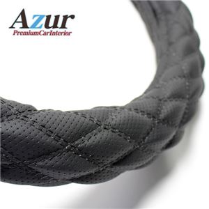 Azur ハンドルカバー 大型ギガ（H6.12-H19.4） ステアリングカバー ディンプルブラック 2HL（外径約47-48cm） XS56A24A-2HL