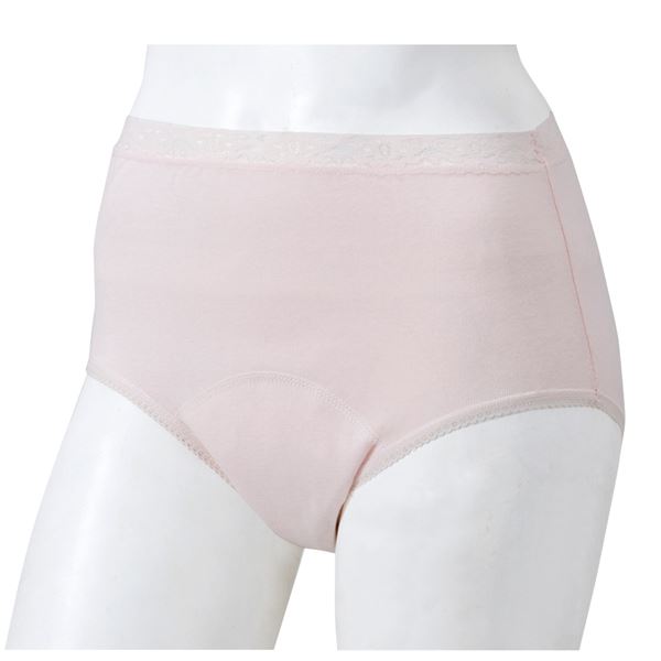 婦人失禁パンツ 腰ゴムレースタイプ 【3L】 抗菌/消臭加工 4層構造 ピコレース付き (トイレ用品/介護用品)f00
