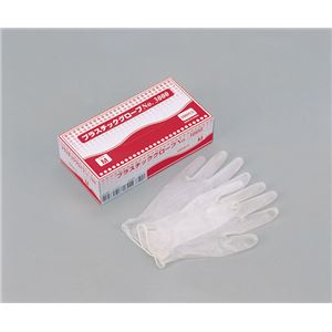 (まとめ)宇都宮製作 使い捨て手袋 プラスチックグローブNo.3000 SS D007-SS【×5セット】