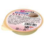 (まとめ)ホリカフーズ 介護食 オイシク栄養(3)あずきのプリン(1個) 567424【×50セット】