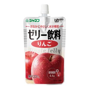 （まとめ）キユーピー 介護食 ジャネフ ゼリー飲料りんご 8袋 12910【×15セット】 - 拡大画像
