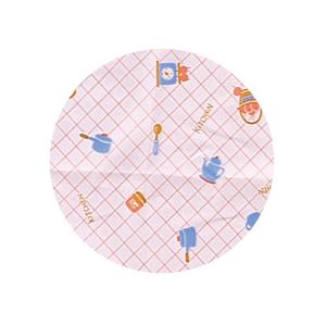 （まとめ）宇都宮製作 食事用エプロン 生き活きお食事用エプロン袖付 ピンク N187-F【×2セット】 - 拡大画像