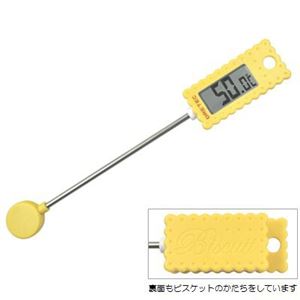 （まとめ）クッキング温度計「ビスケット」 ドリテック O-246BE【×5セット】