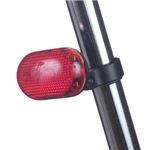 （まとめ）自転車用LEDライト 赤色LED×3灯 ヤザワ LB201RD【×5セット】