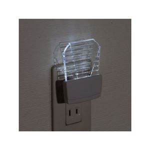 （まとめ）LEDナイトライト 高輝度白色LED×1灯 ヤザワ NL19【×10セット】