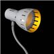 （まとめ）電球色LEDフレキシブルクリップライトホワイト ヤザワ CFLE03L05WH【×2セット】 - 縮小画像2