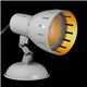 （まとめ）LEDスタンドライト（電球色）ホワイト ヤザワ SDLE03L05WH【×2セット】 - 縮小画像2