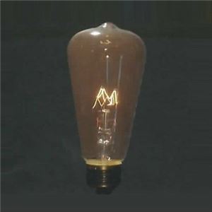 【まとめ買い10個セット】アンティークランプ S60 110V60W クリア E26 アサヒ アンティークランプS60E26110V-60W-10SET