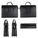 日本製　豊岡の鞄　ブリーフケース　22034ブラック - 縮小画像2