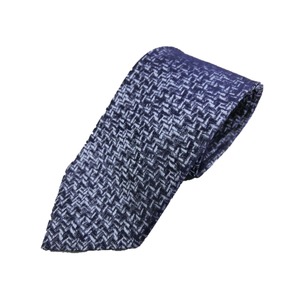 日本製シルク100％ネクタイ　おぼろデザイン