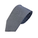 ネクタイ 小柄シリーズ　日本製シルク100%　スカイブルー