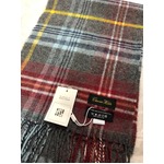 英国製　100％LAMBSWOOL　CHEVIOT　HILLS チェビオットヒルズ　チェックマフラー　INSCH