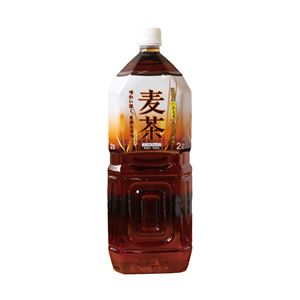 【まとめ買い】桂香園 麦茶 2L×12本（6本×2ケース）ペットボトル【国内六条大麦を使用】