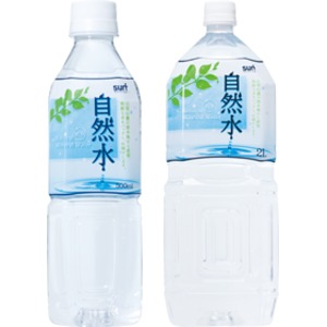 サーフビバレッジ 自然水 2L×12本(6本×2ケース) 天然水 ミネラルウォーター 2000ml 軟水 ペットボトル 商品画像