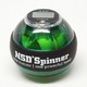 手首専門 トレーニング器具 「パワーボール NSD Power Spinner スピナー」 カウンター付 グリーン 中級者用 練習用 日本正規品