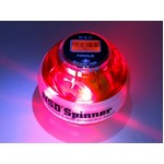 手首専門　トレーニング器具　「パワーボール　NSD Power Spinner スピナー」 LEDライト発光＆カウンター付　アンバー　中級者用　日常トレーニング向け　日本正規品