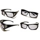 ネオコントラストカバー 特許 角型 サングラス 国産レンズ 高品質 ブラック レディース メンズ 兼用 - 縮小画像4