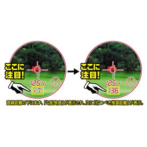 ゴルフ用レーザー距離計 ブッシュネル 【日本正規品】 ピンシーカースロープ プロ1M 商品写真2