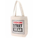 VISION STREET WEAR 綿キャンパス帆布トートバック VST-802 アイボリー