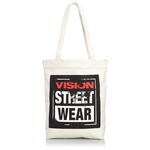 VISION STREET WEAR 綿キャンパス帆布トートバック VST-803 アイボリー