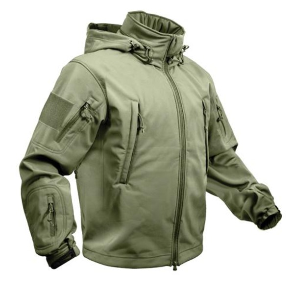 ROTHCO(ロスコ) スペシャルOP S タクティカルソフトシェルジャケット ROGT9745 オリーブ L