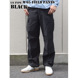 USタイプ「 M-65」フィールドパンツ PP062YN ブラック メンズ XLサイズ 【 レプリカ 】  - 拡大画像