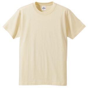 Tシャツ CB5806 ナチュラル Lサイズ 【 5枚セット 】  - 拡大画像