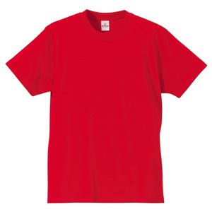 Tシャツ CB5806 レッド Sサイズ 【 5枚セット 】  - 拡大画像