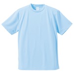 UVカット・吸汗速乾・5枚セット・4.1オンスさらさらドライ Tシャツ ライトブルー 150cm