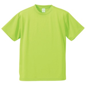 UVカット・吸汗速乾・5枚セット・4.1オンスさらさらドライ Tシャツライム グリーン XXXXL 商品画像