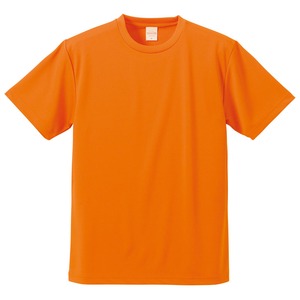 UVカット・吸汗速乾・5枚セット・4.1オンスさらさらドライTシャツオレンジM