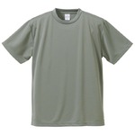 UVカット・吸汗速乾・5枚セット・4.1オンスさらさらドライ Tシャツ グレー XL