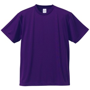 UVカット・吸汗速乾・5枚セット・4.1オンスさらさらドライ Tシャツパープル L 商品画像