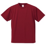 UVカット・吸汗速乾・5枚セット・4.1オンスさらさらドライ Tシャツ バーガンディー XL